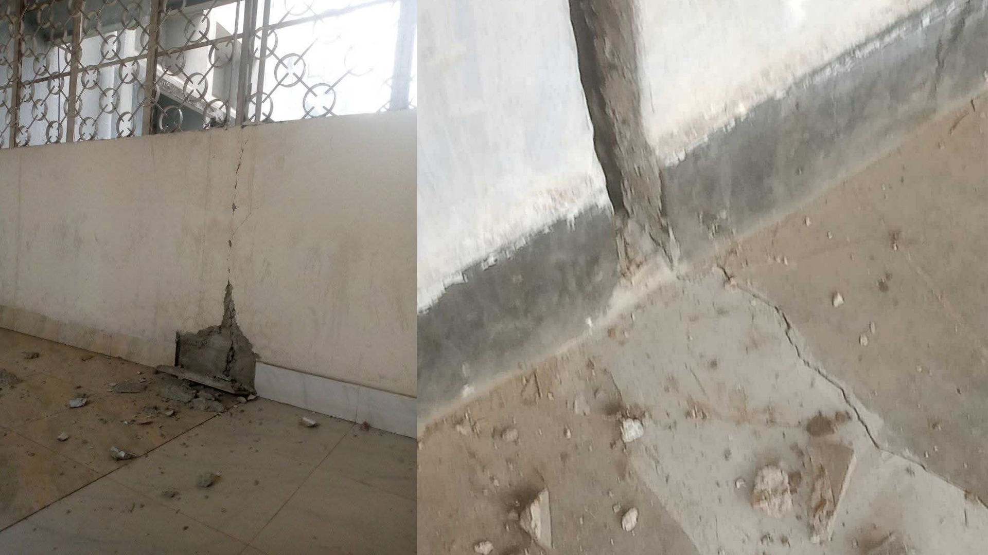 ভূমিকম্প: ঢাবির একাধিক হলের ভবনে ফাটল